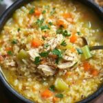 Creamy Chicken & Rice Soup