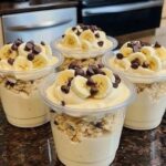 High-Protein Banana Pudding Dessert Cups