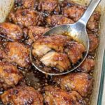 Sweet & Savory Glazed Baked Chicken Thighs