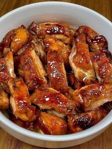 Honey Garlic Glazed Chicken