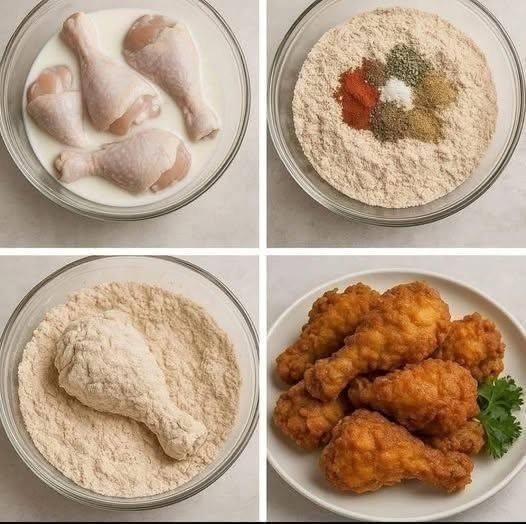 Crispy KFC-Style Air Fryer Chicken Legs Recipe