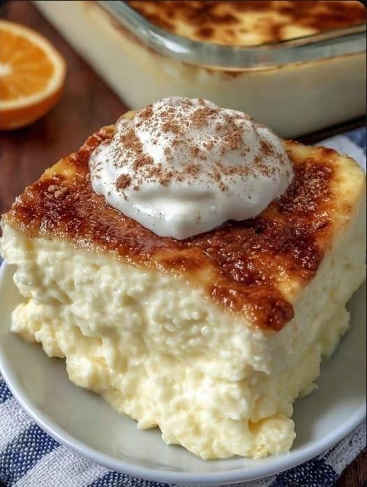 Creamy Baked Rice Pudding