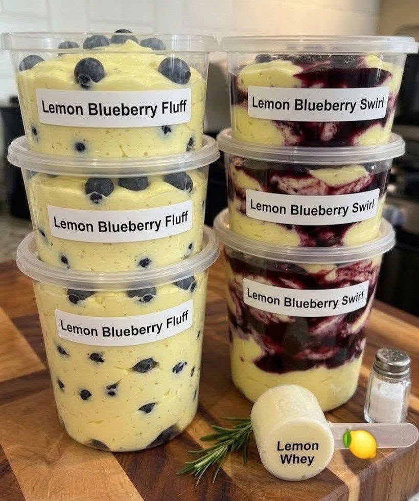 Lemon Blueberry Whip