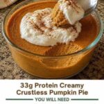 Crustless Pumpkin Pie