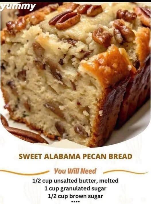 Sweet Alabama Pecan Bread Recipe