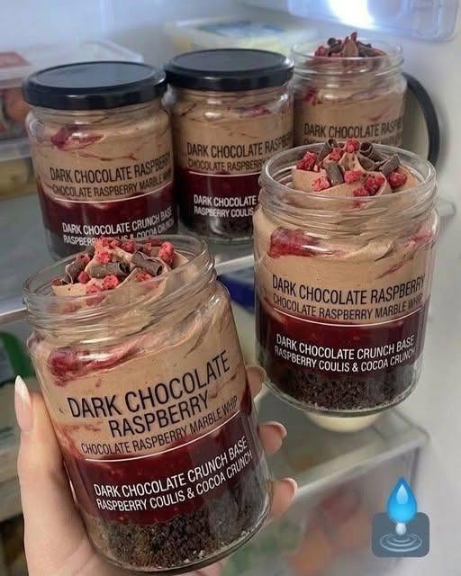 Dark Chocolate Raspberry Fluff