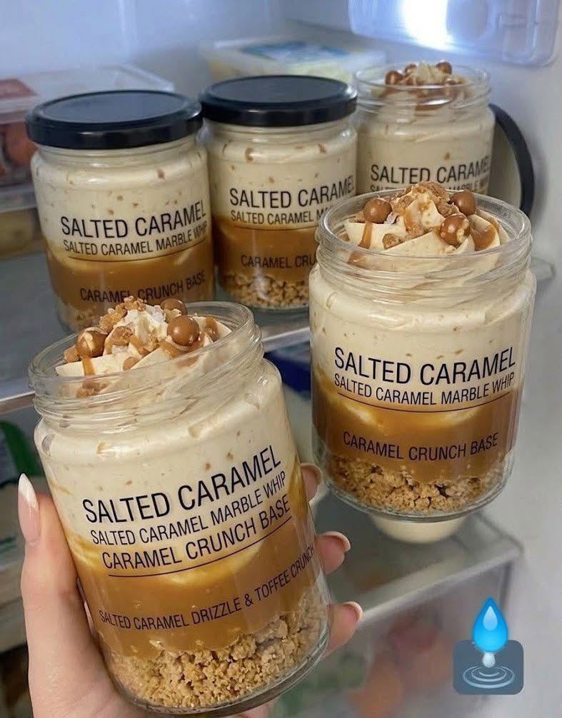 Salted Caramel Marble Whip