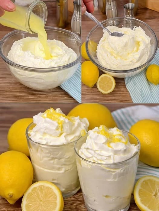 Creamy Lemon Mousse