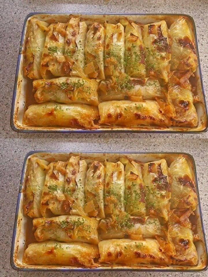 Classic Homemade Stuffed Cabbage Rolls