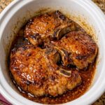 Glazed Slow Cooker Pork Chops
