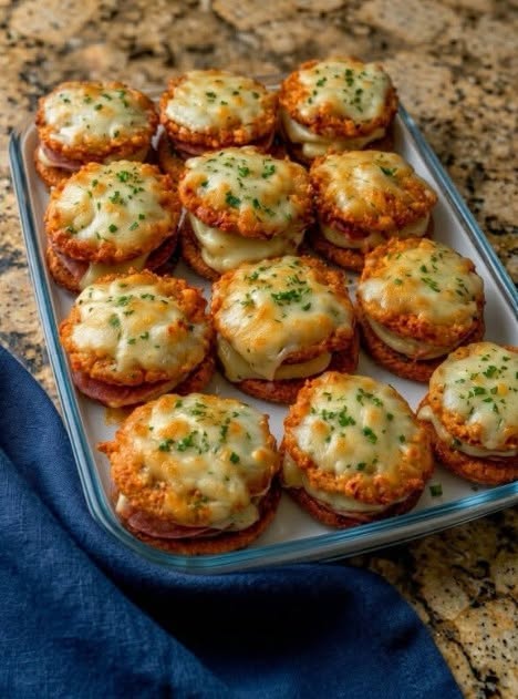 Ritz Cracker Party Sandwiches