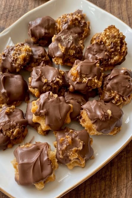 Milk Chocolate Pecan Buds