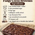 One Bowl Fudgy Cocoa Brownies
