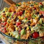 Crunchy Chicken Taco Salad