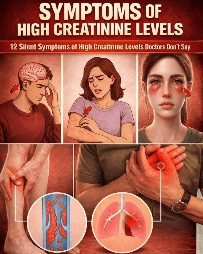12 Subtle Signs That May Be Linked to High Creatinine and Kidney Problems