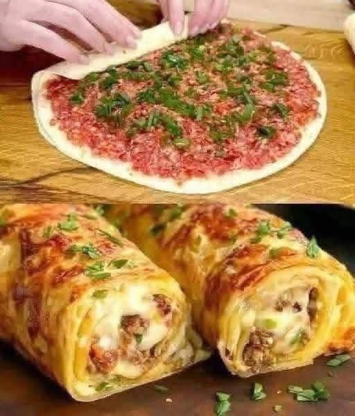 These Tortilla Wraps with Ground Beef