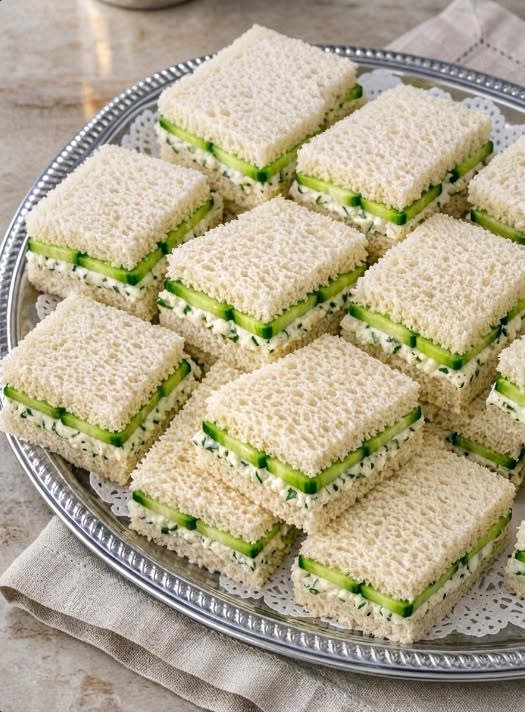 cucumber tea sandwiches