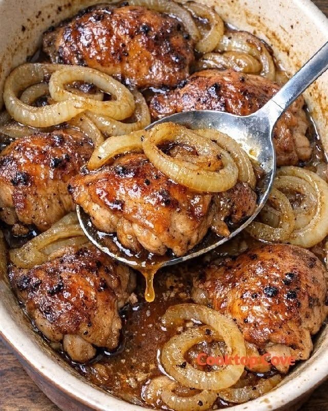 French Onion Chicken Thigh