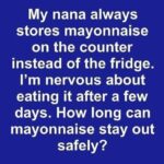 Refrigerate or Leave Out? The Truth About Mayonnaise Storage