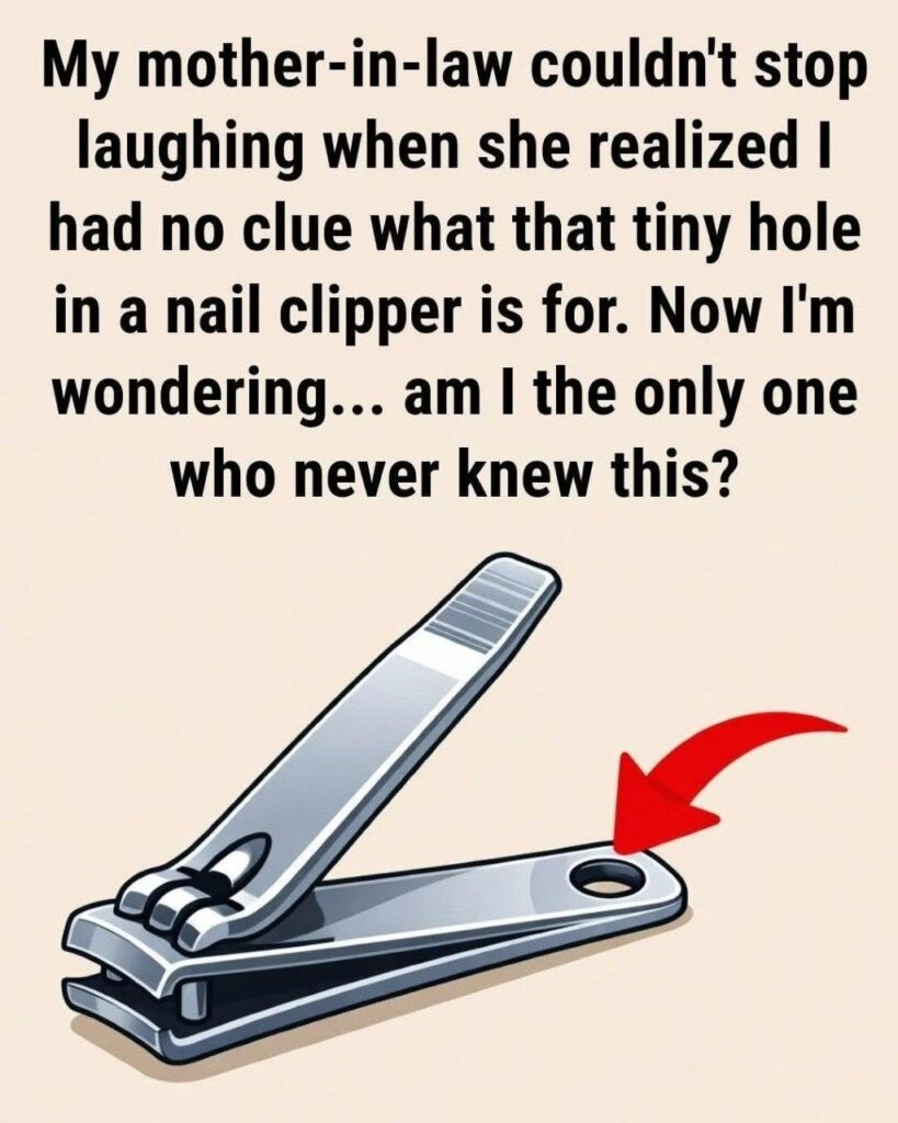 What’s the Small Round Hole on Your Nail Clipper For?
