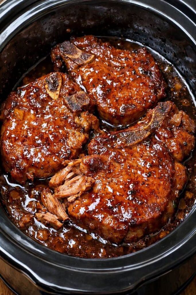 4-Ingredient Brown Sugar Pork Chops …