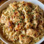 creamy garlic parmesan chicken pasta