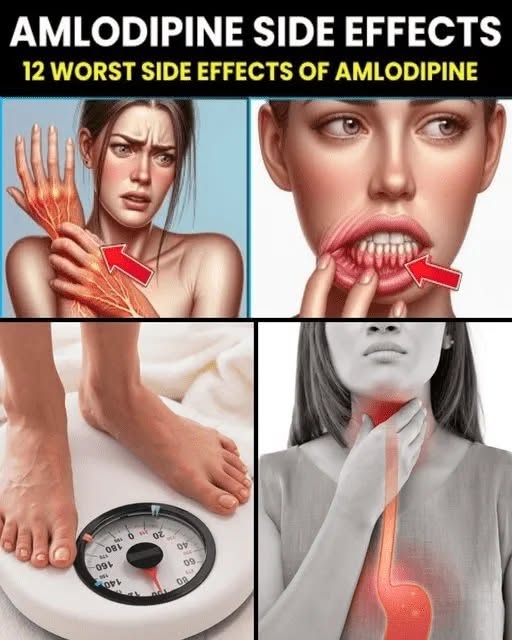 12 Worst Side Effects of Amlodipine You Should NEVER Ignore