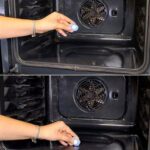 All you need is a dishwasher tablet! The oven will be like new again