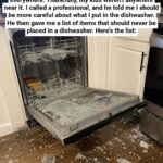 *8 things you should never put in the dishwasher* (and why)