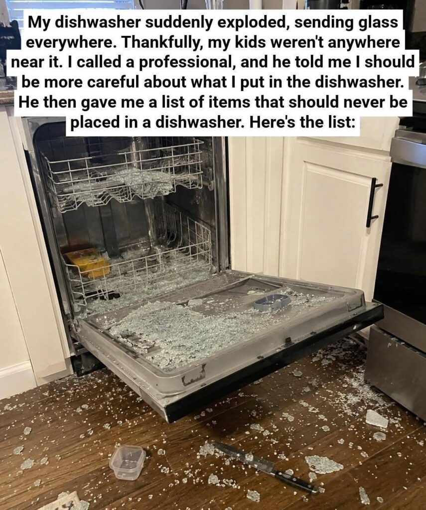 *8 things you should never put in the dishwasher* (and why)