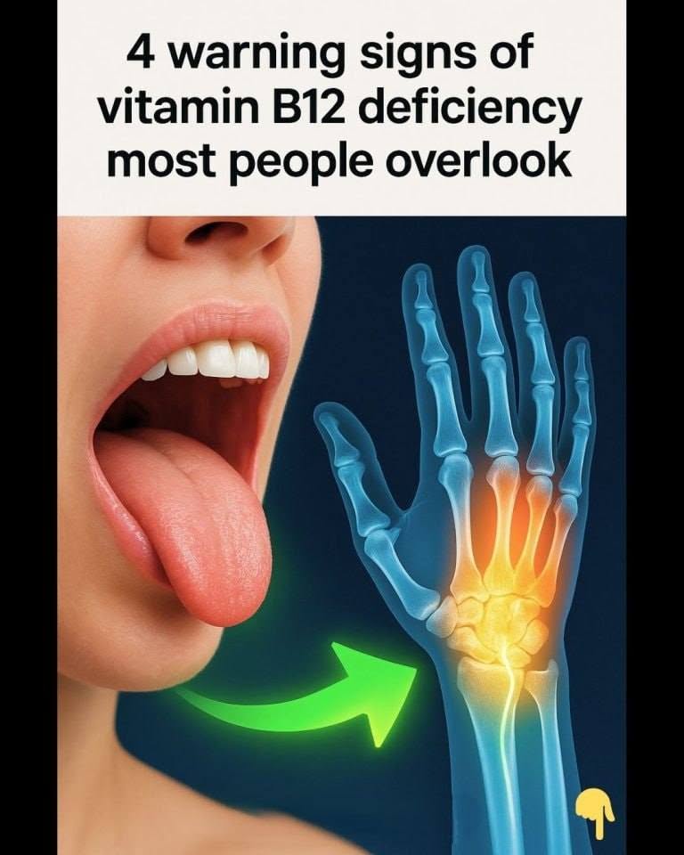 4 alarming symptoms of vitamin B12 deficiency you can’t ignore!