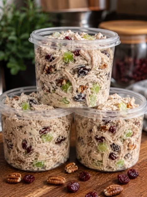 cranberry pecan chicken salad