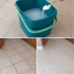 The quick trick for removing dirt between grout lines with one swipe.