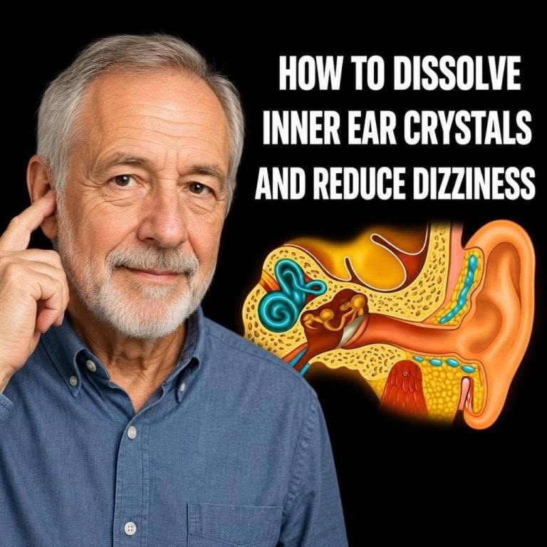 How to get rid of inner ear crystals and reduce vertigo