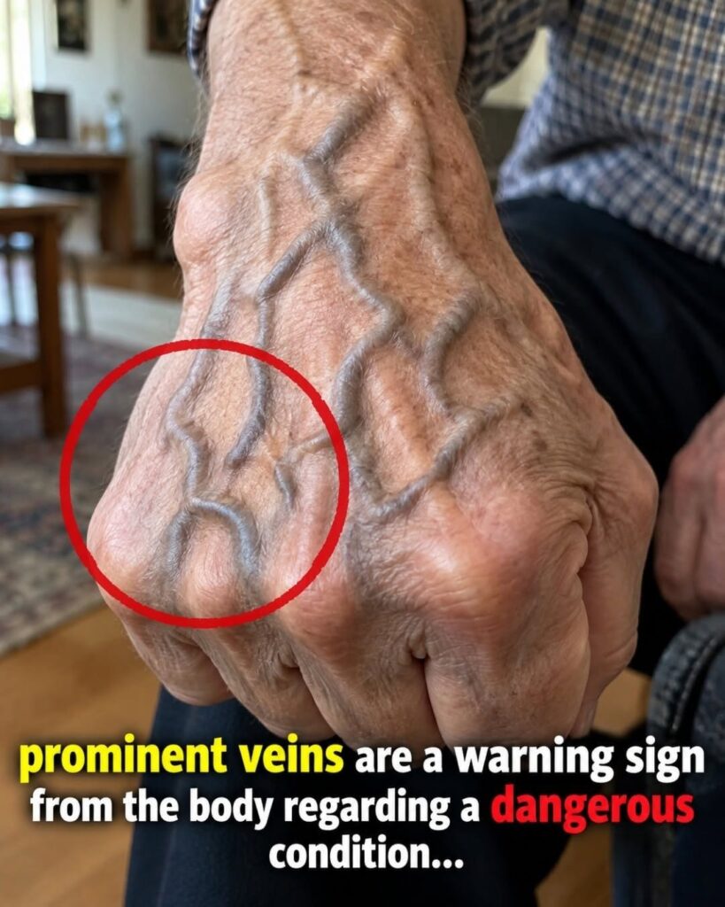 Visible Blue Veins After 60: What Your Blood Flow Is Screaming