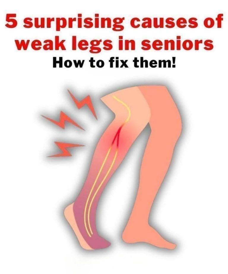 5 surprising causes of weak legs in seniors—and how to fix them