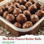 No-Bake Peanut Butter Balls