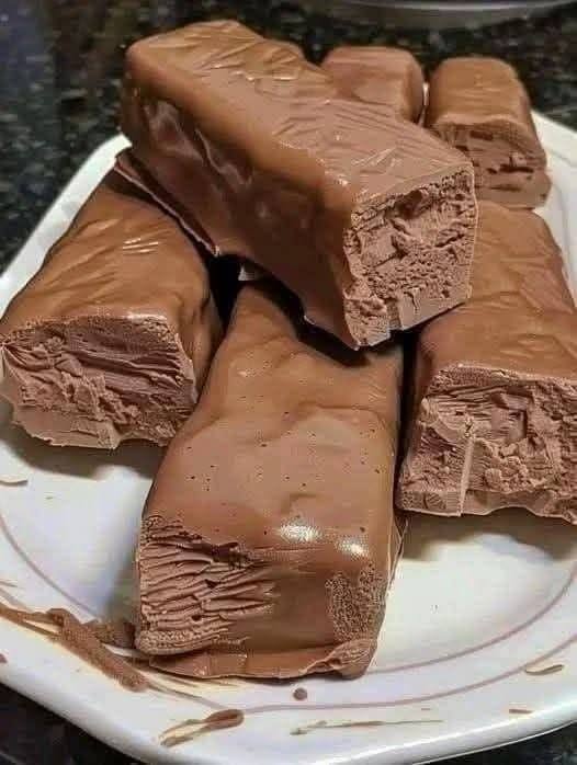 homemade chocolate mousse bars