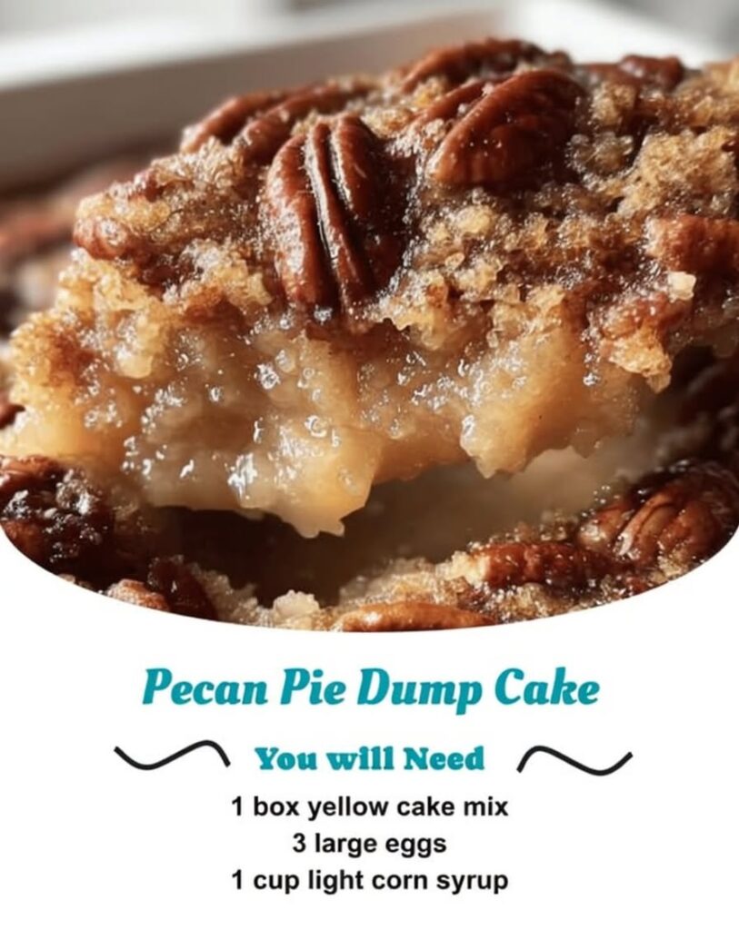 Pecan Pie Dump Cake