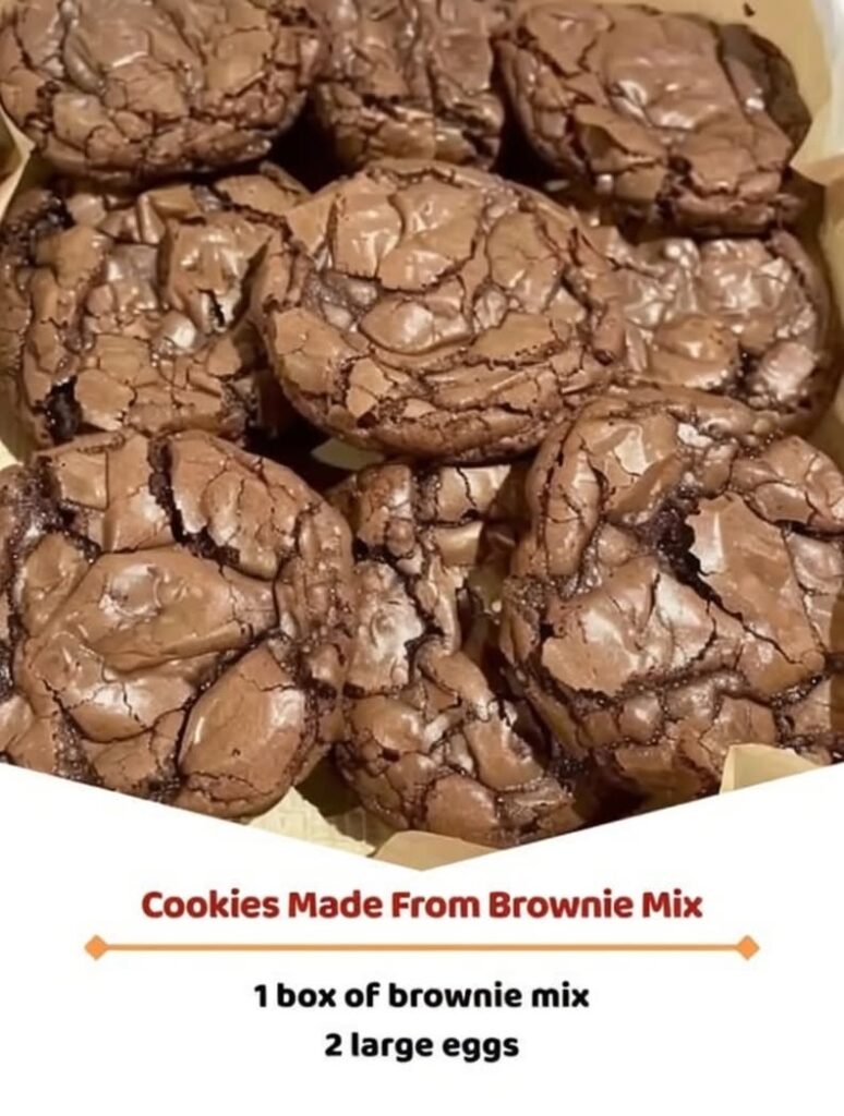 Cookies Made From Brownie Mix