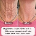 My grandma taught me this trick to hide neck crepiness in just 5 mins with 0 effort. Here’s how it works