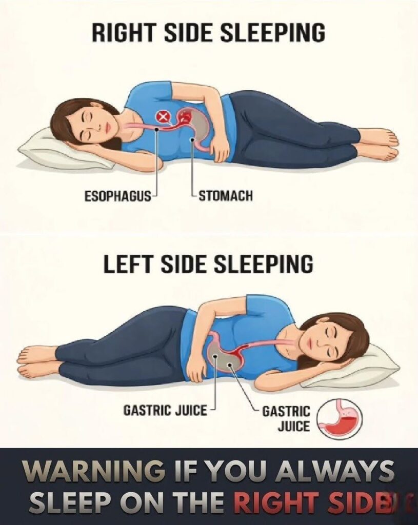 Note that if you always sleep on your right side, you should have… See more