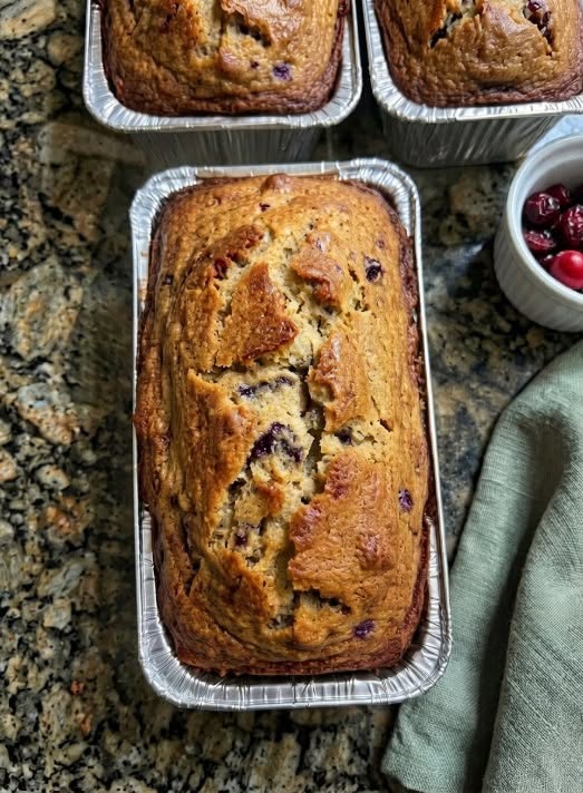 Cranberry Banana Bread Recipe