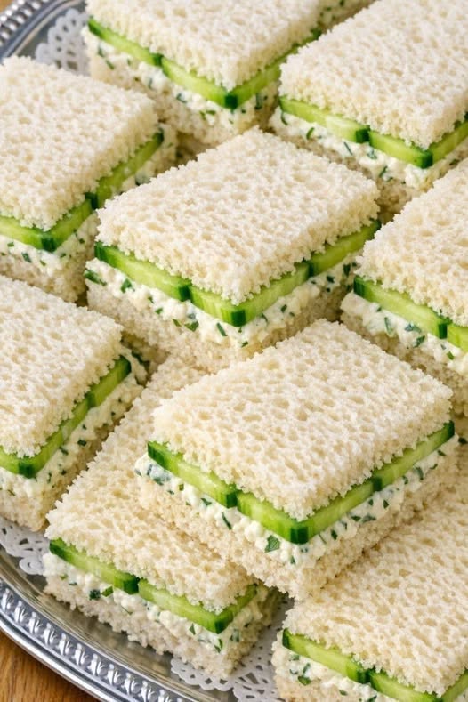 Cucumber Tea Sandwiches