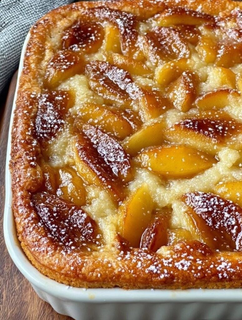 Easy Peach Clafoutis Recipe