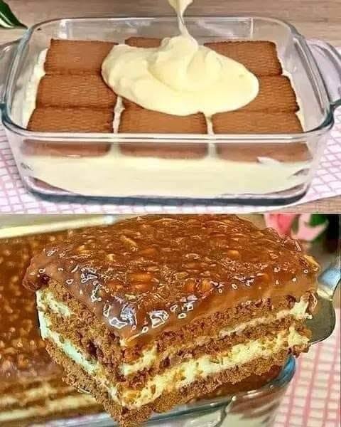 Lotus Biscoff Layered Cake