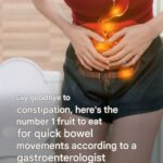 This natural and effective remedy for relieving constipation