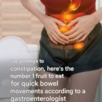 This natural and effective remedy for relieving constipation