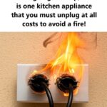 Everyone Should Unplug This Kitchen Appliance Before Going to Sleep to Prevent a Fire