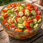 Marinated Cucumber and Tomato Salad